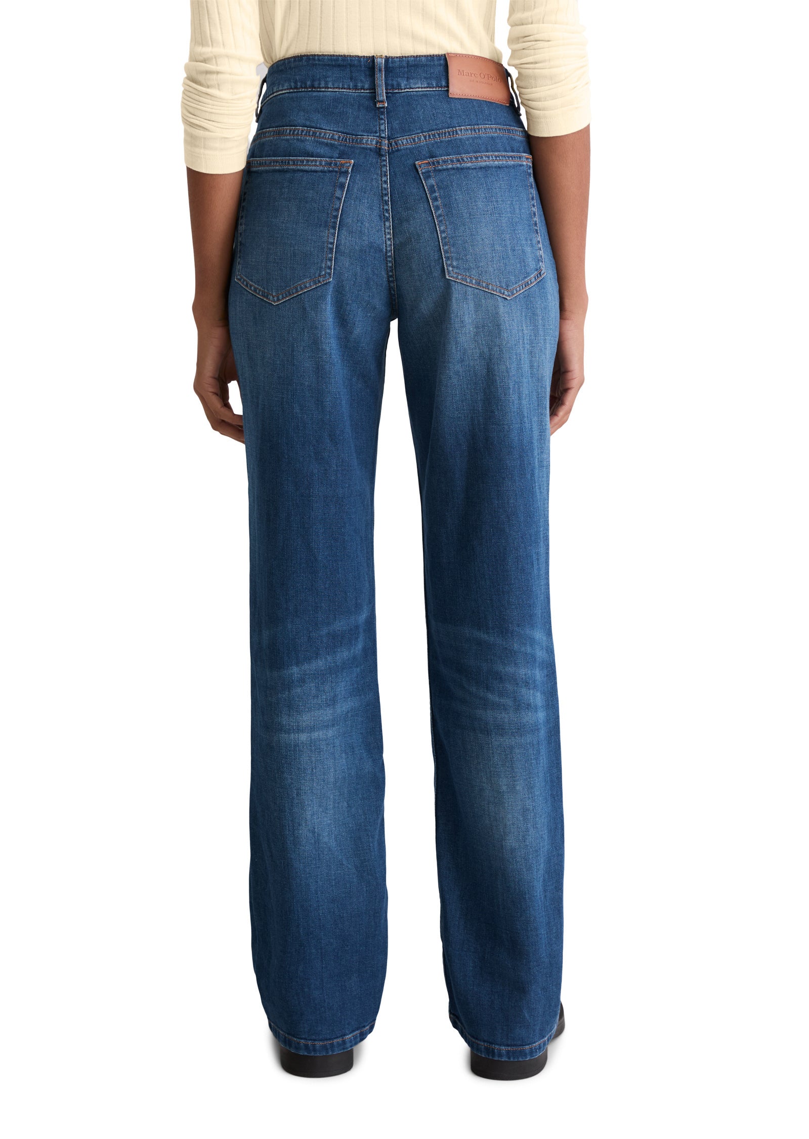 Jeans KIRUMA Flared Fit - 033-Stretched dark blue wash - Blau