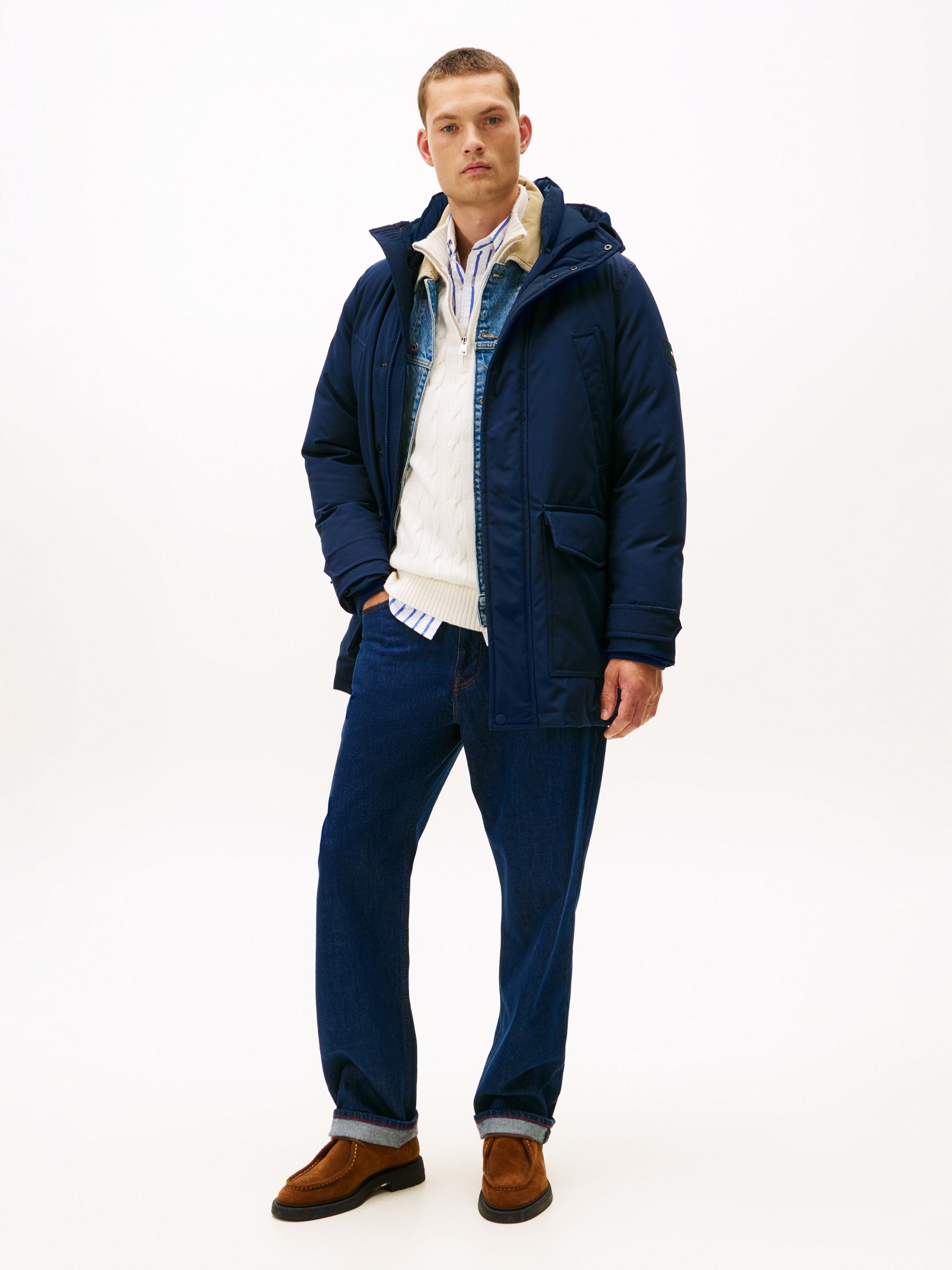 Daunenparka ROCKIE - DW5-BLUE - Blau