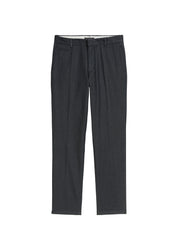 Bügelfaltenhose Straight Leg - W86-multi/ dark navy - Grau