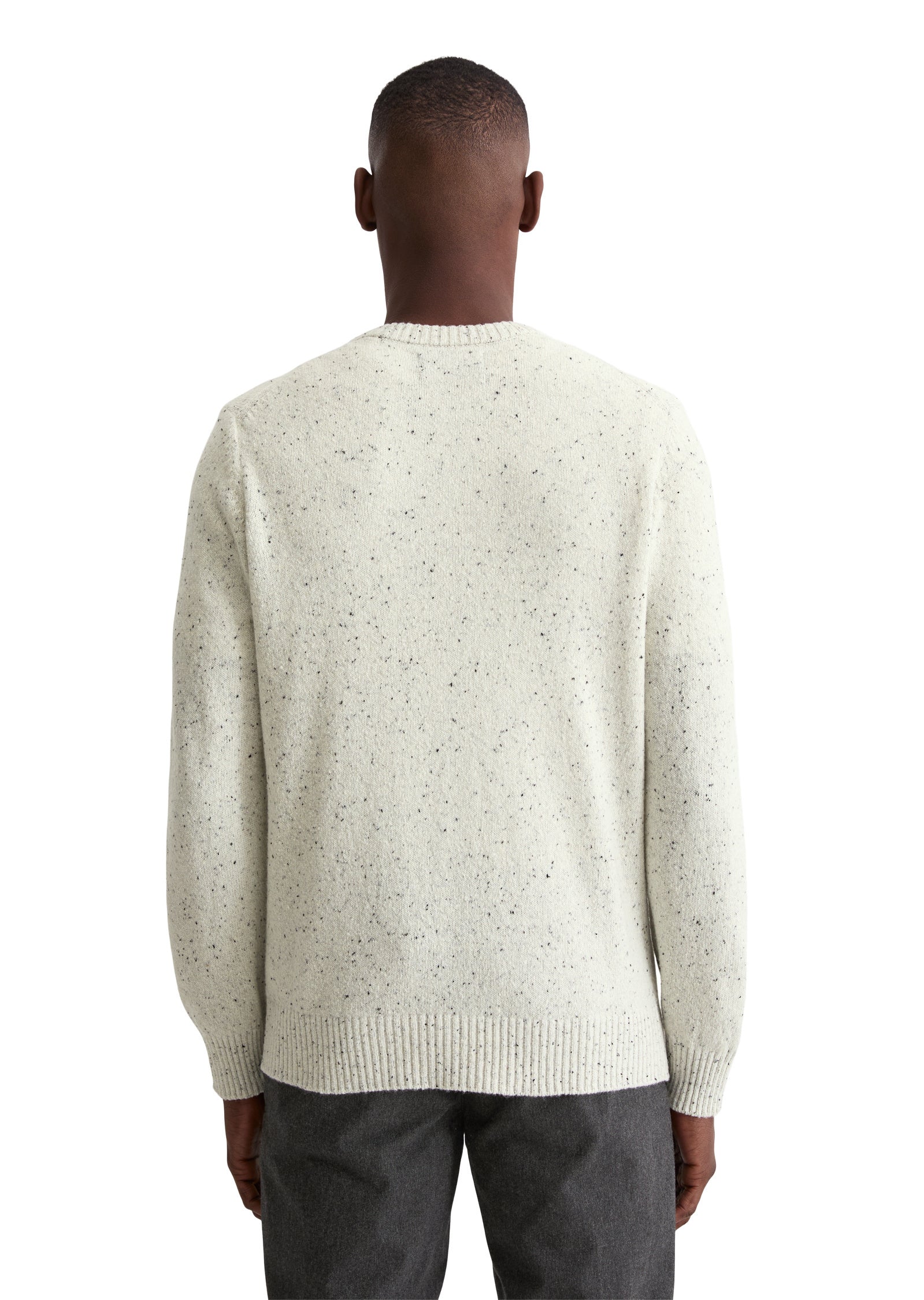 Strickpullover aus Wollmix - 152-white cotton - Weiß