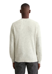 Strickpullover aus Wollmix - 152-white cotton - Weiß