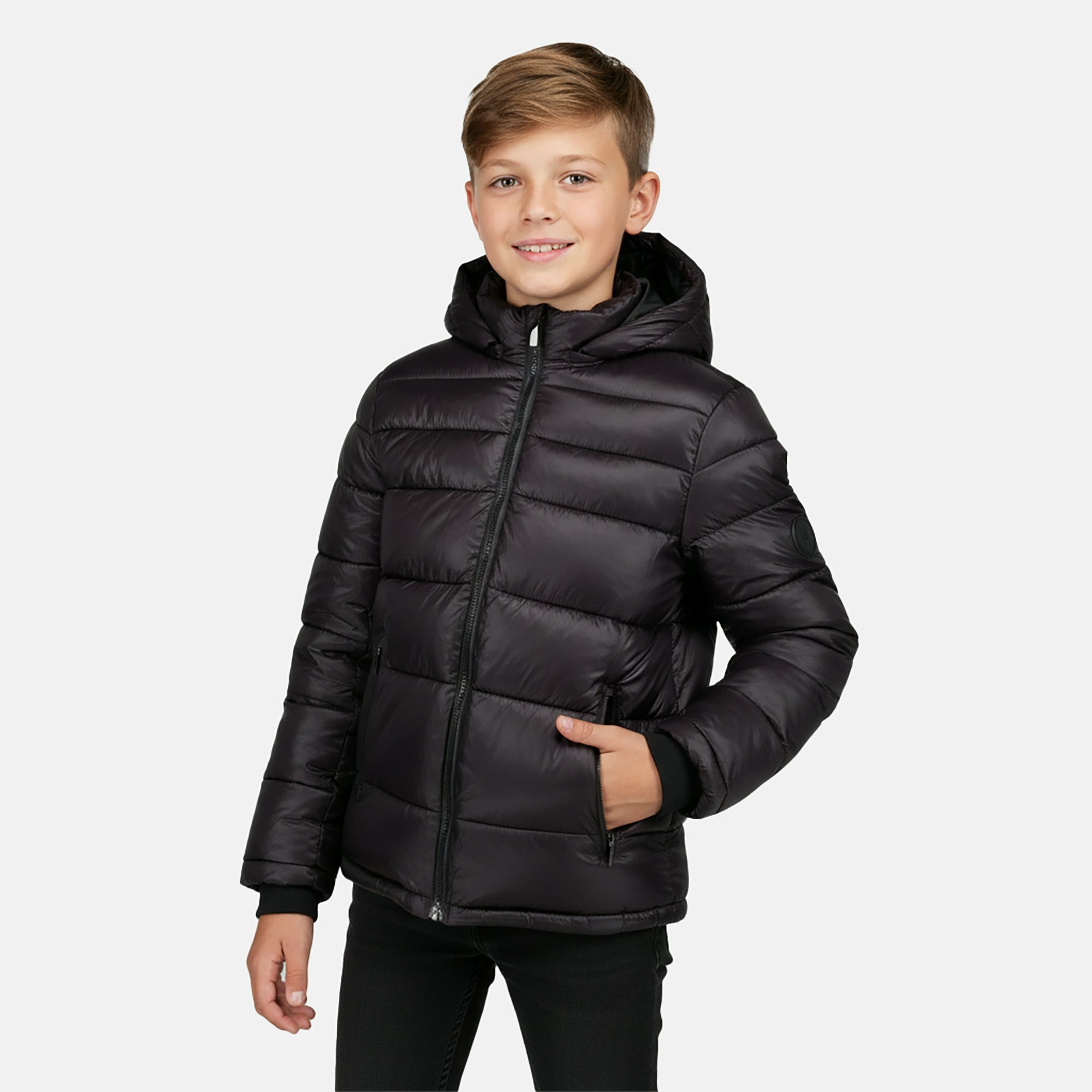 Winterjacke WÖLFE jr. - 01-Black - Schwarz