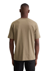 T-Shirt aus Baumwolle - 729-pavestone - Khaki