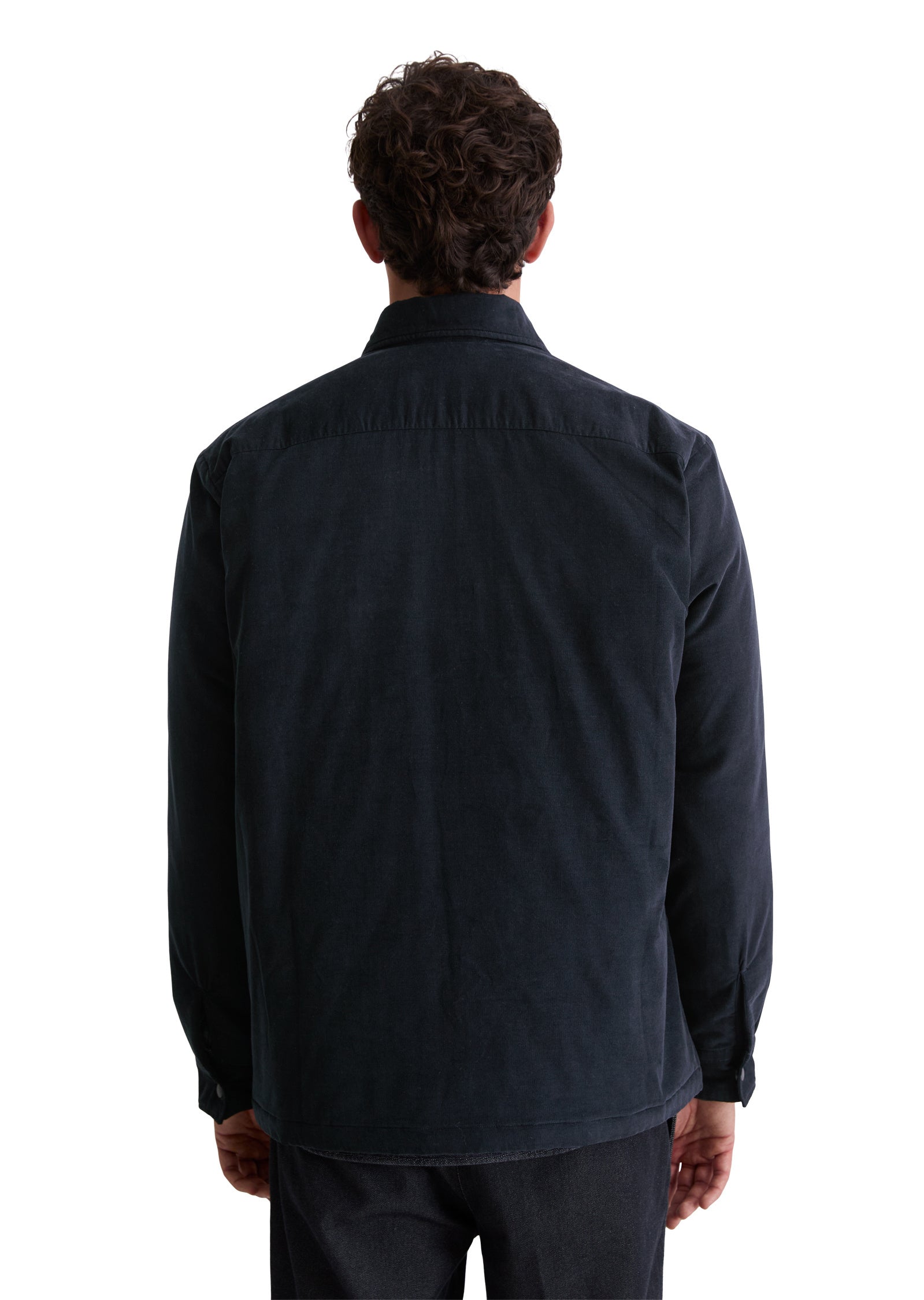Cord-Overshirt aus Baumwolle - 898-dark navy - Blau