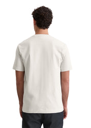 T-Shirt aus Baumwolle - 910-concrete clay - Grau