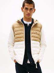 Steppjacke mit Kapuze - 0F4-BEIGE - Beige