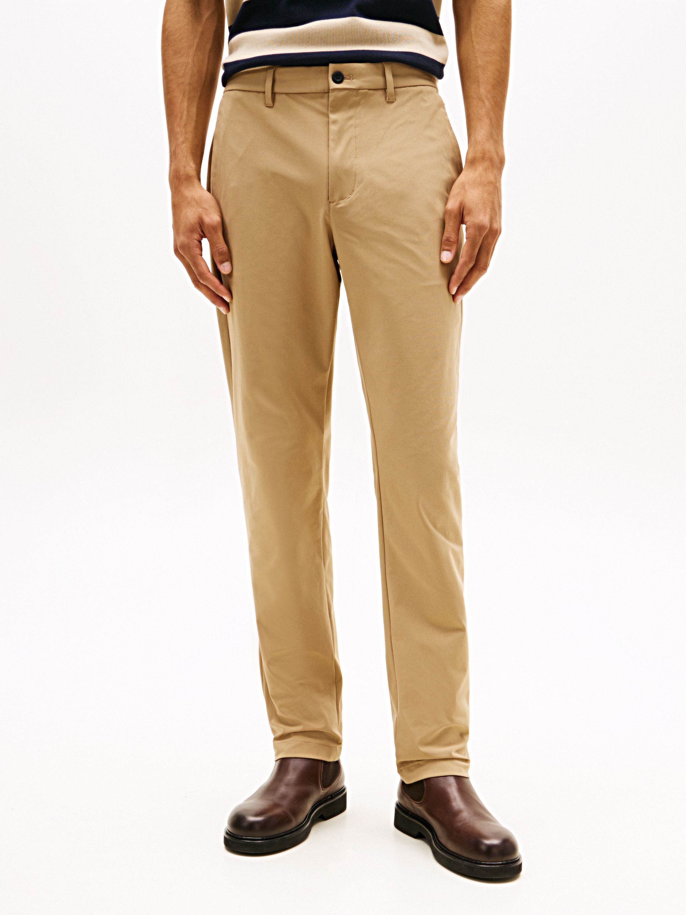Chino-Hose DENTON Straight Fit - AEI-BEIGE - Beige