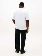 T-Shirt aus Bio-Baumwolle - YBR-WHITE - Weiß