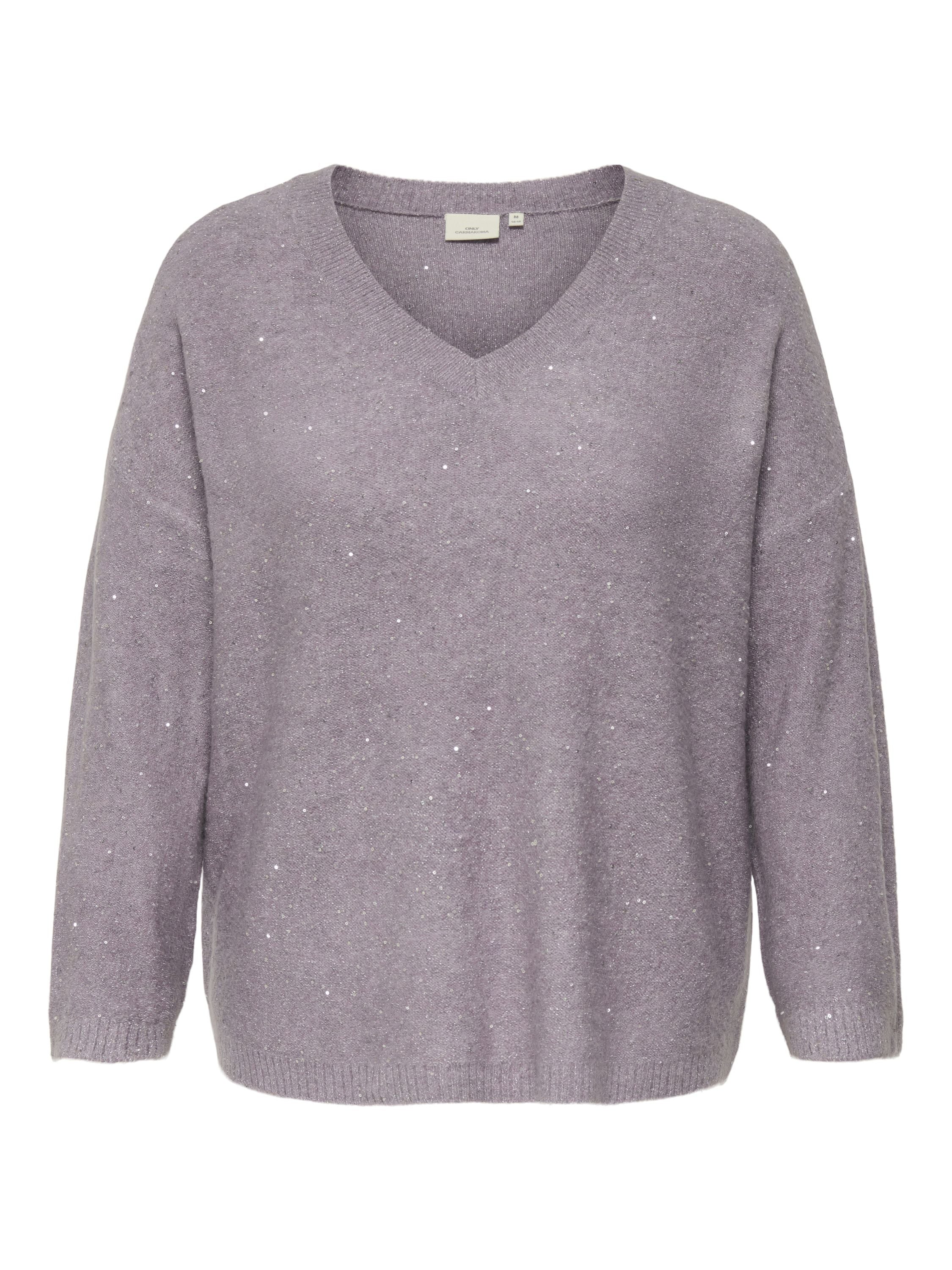 Silver sequins - Violett