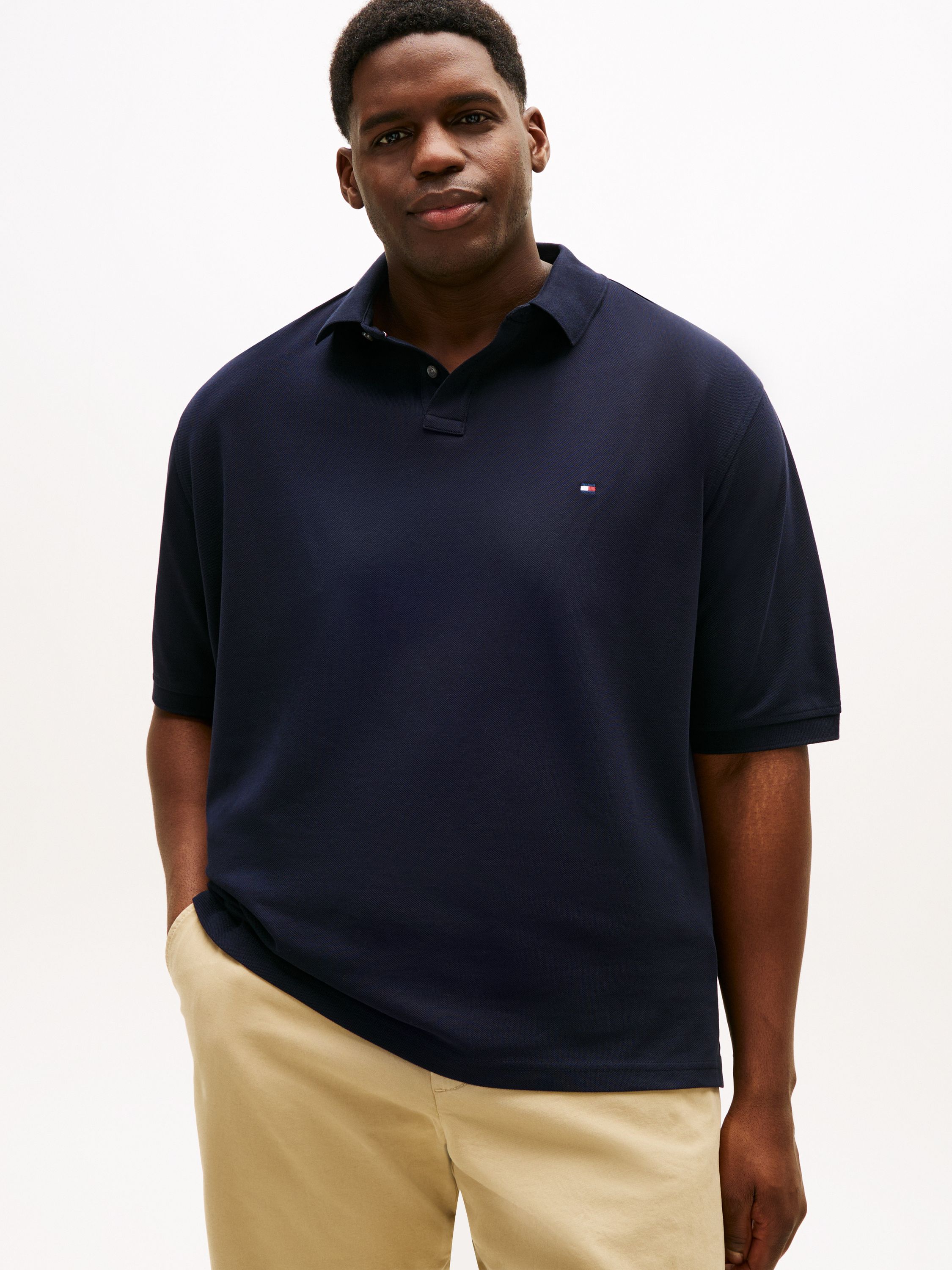 Poloshirt aus Baumwolle - DW5-BLUE - Blau