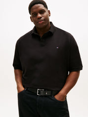 Poloshirt aus Baumwolle - BDS-BLACK - Schwarz