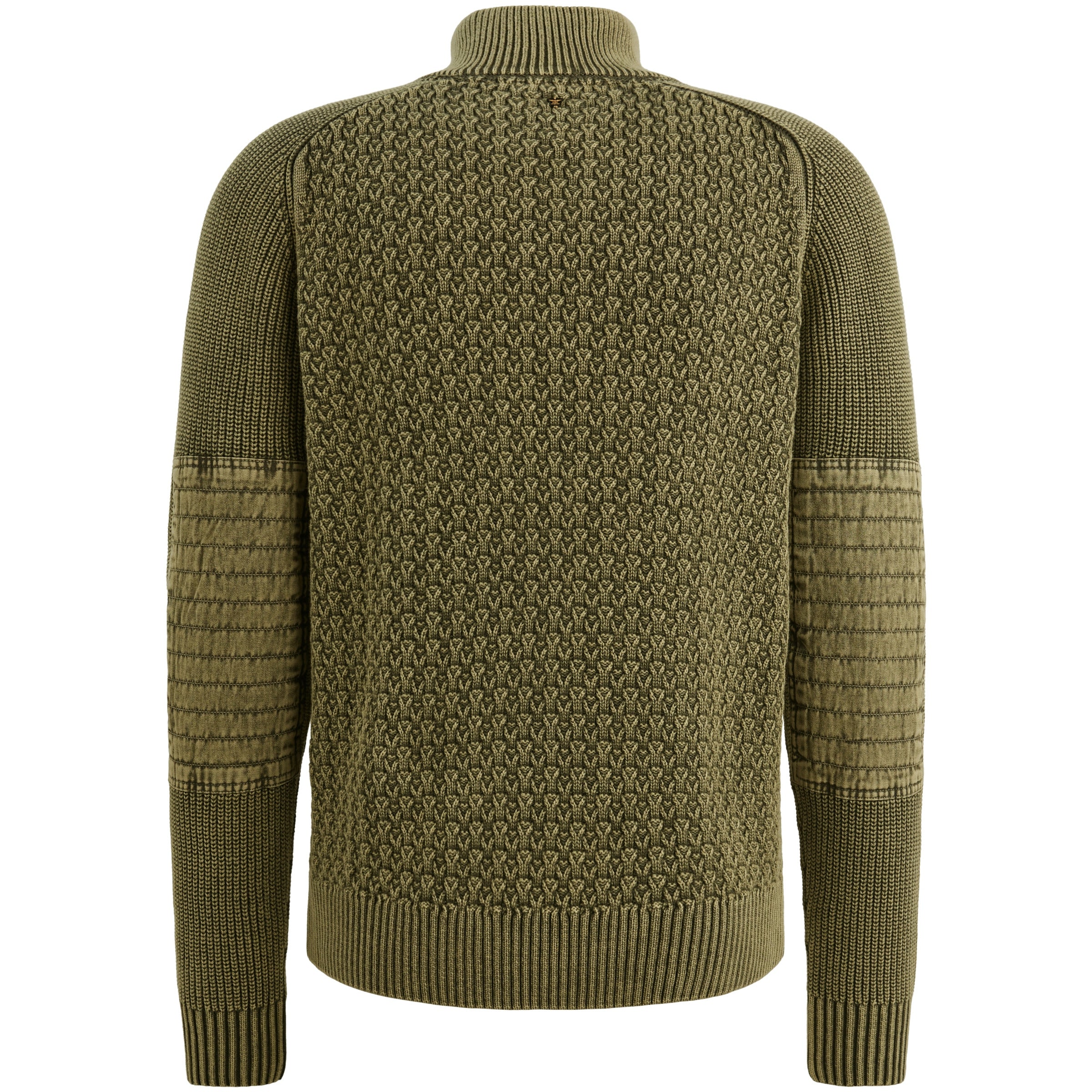 Strickpullover aus Baumwolle - 6389-Dusky Green - Grün