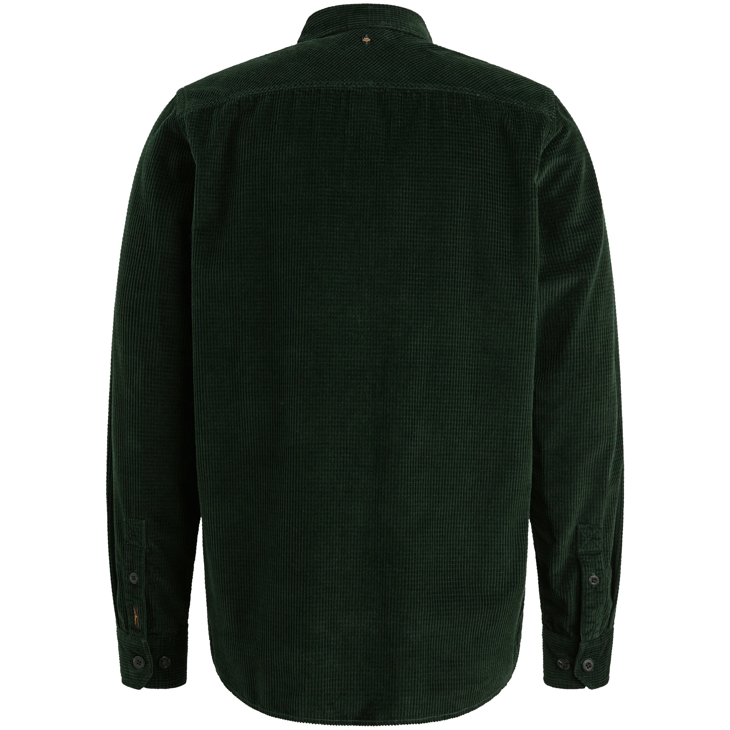 Cordhemd Regular Fit aus Baumwolle - 6027-Darkest Spruce - Grün