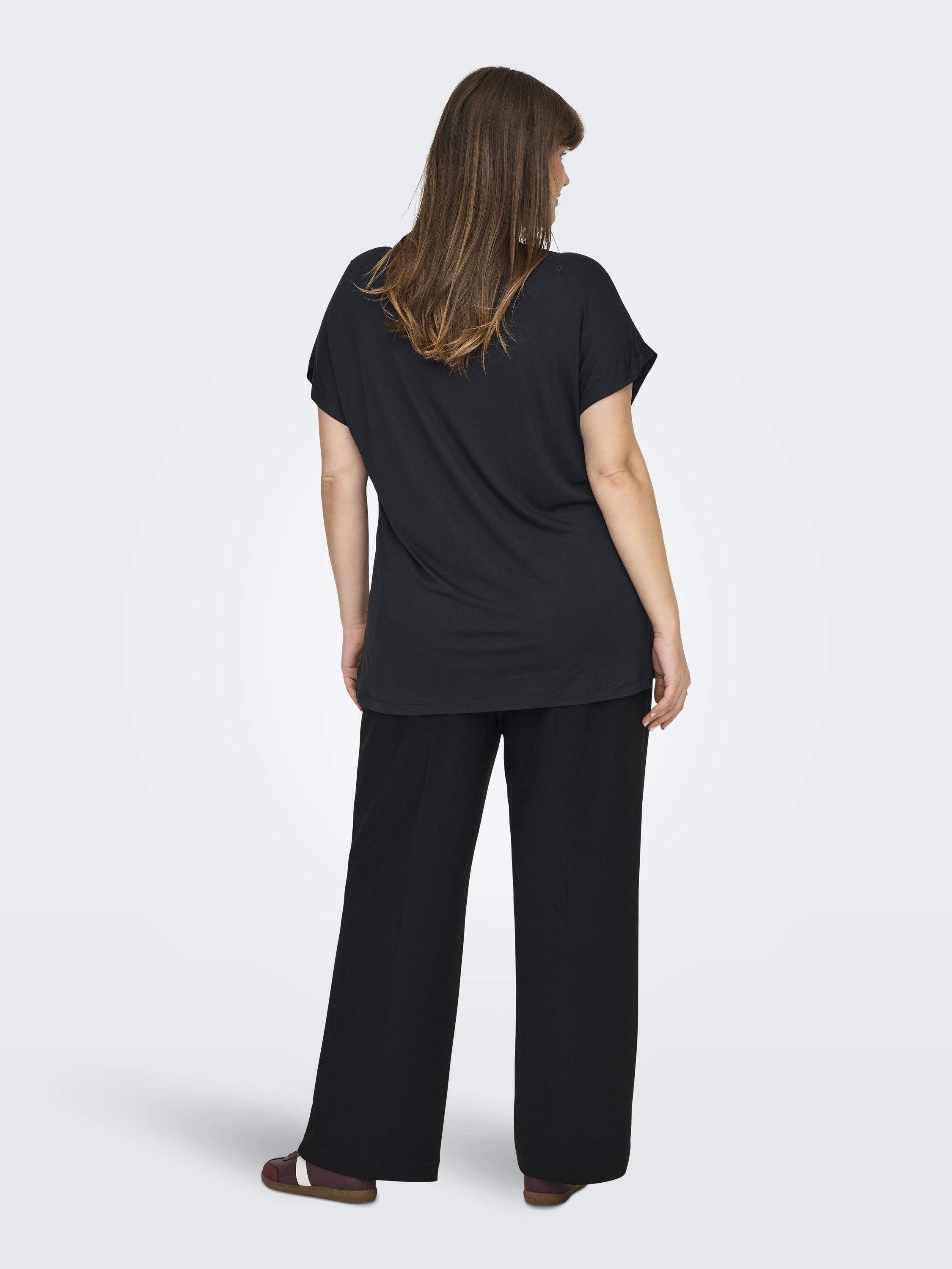 T-Shirt mit Print - Black/ABSTRACT - Schwarz