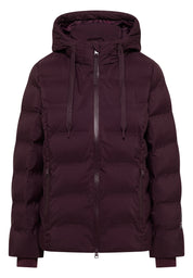 Winterjacke mit Kapuze - 16544 dark plum - Rot