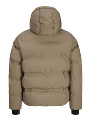Steppjacke mit Kapuze - Desert Taupe - Braun