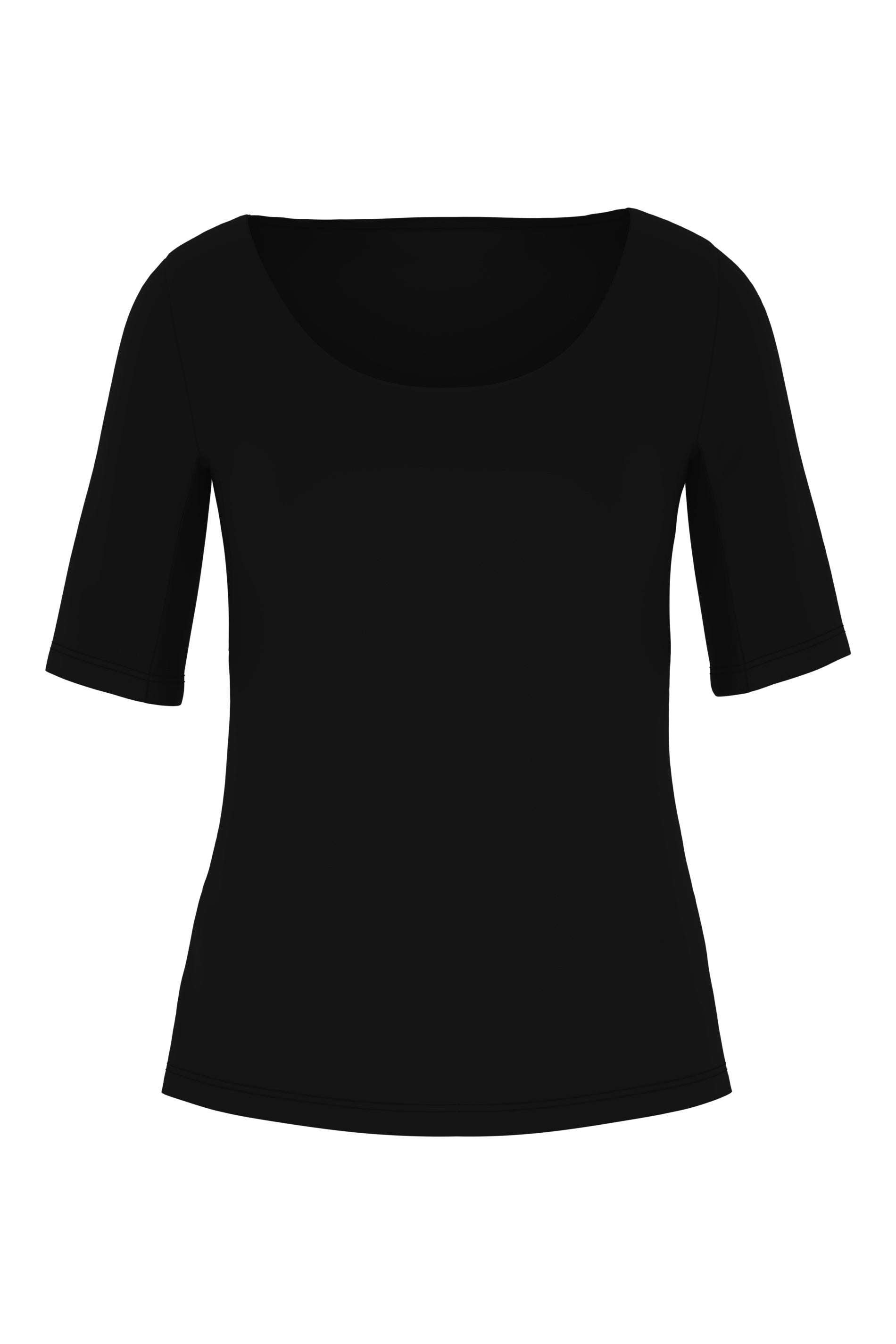 Blazer-T-Shirt - 3-schwarz - Schwarz