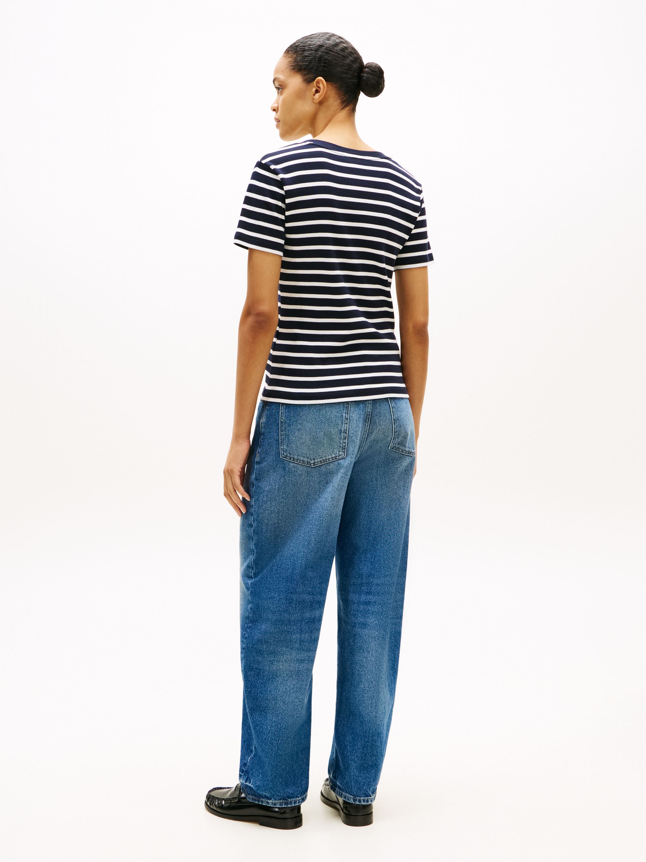 T-Shirt CODY Slim Fit - 02C-BLUE - Blau