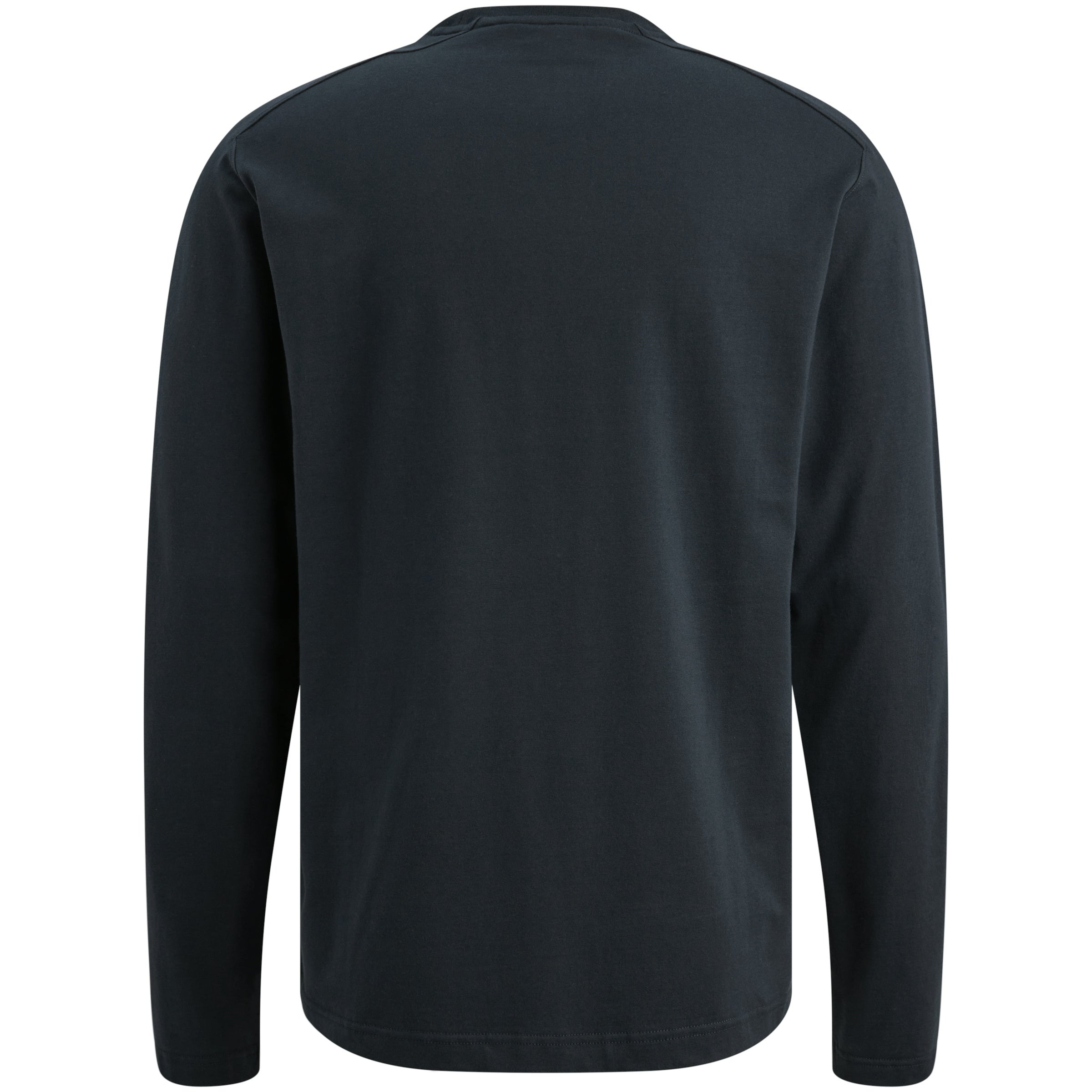 Langarmshirt aus Baumwolle - 5282-Carbon - Blau