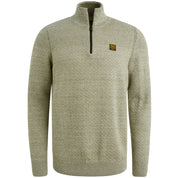 Strickpullover aus Baumwolle - 6213-Four Leaf Clover - Grün