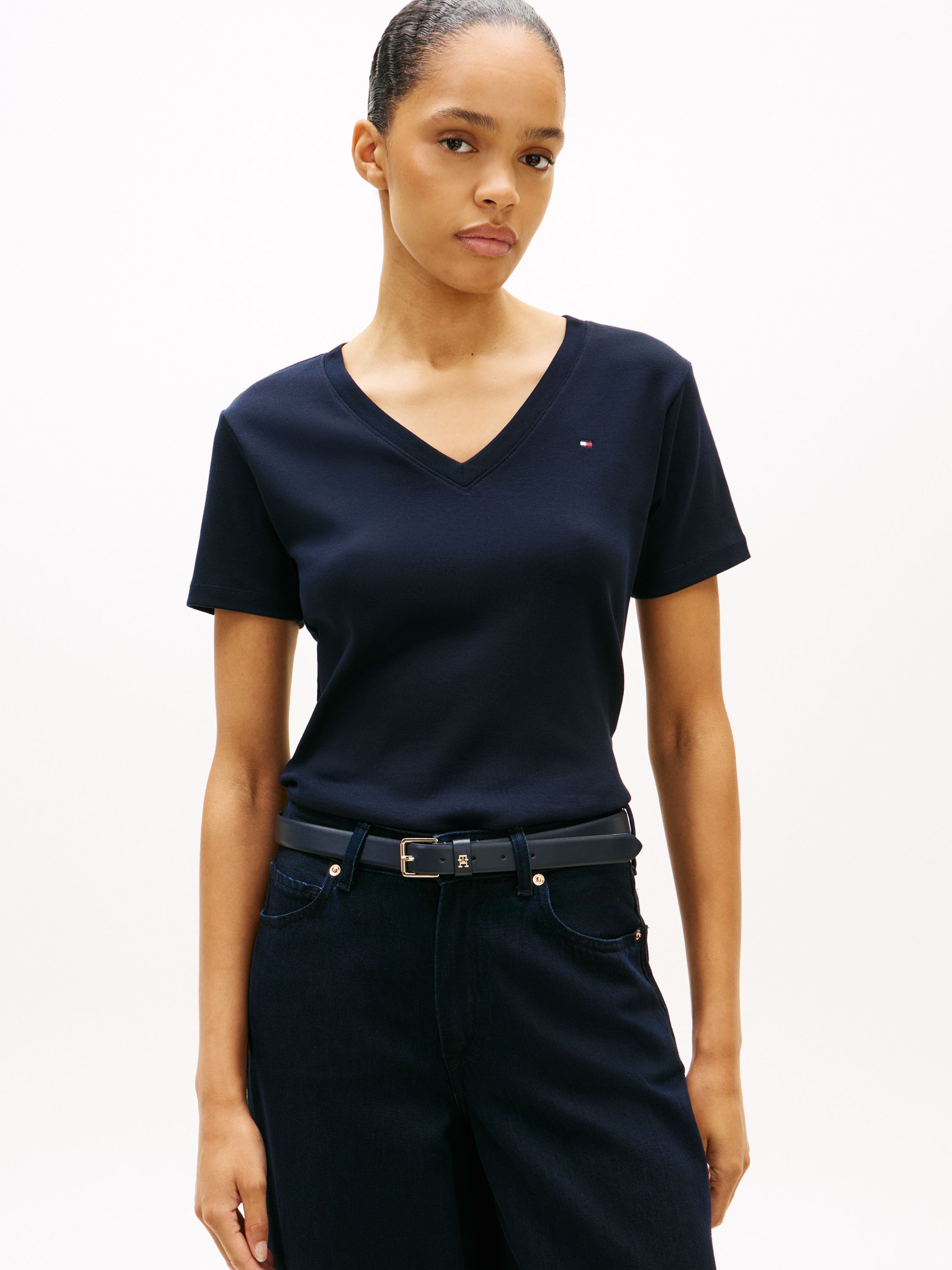 T-Shirt CODY Slim Fit - 02G-BLUE - Blau