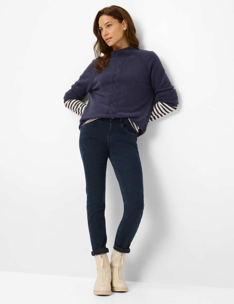 Jeans SHAKIRA Slim Fit - 22-CLEAN DARK BLUE - Blau