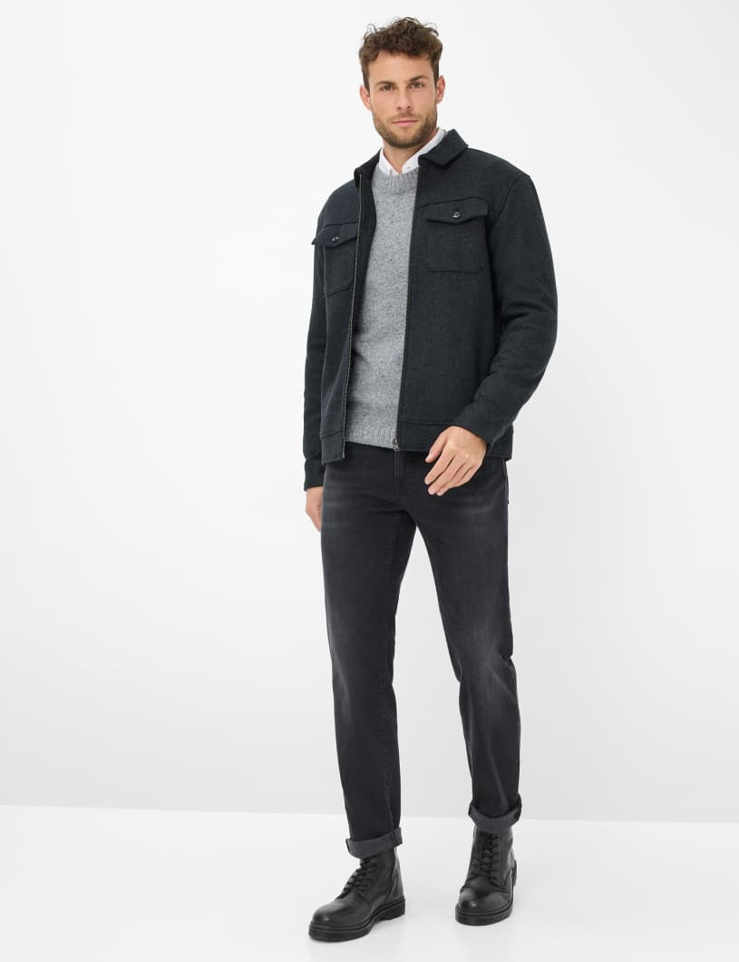 Jeans CHUCK Modern Fit - 04-DARK GREY USED - Grau