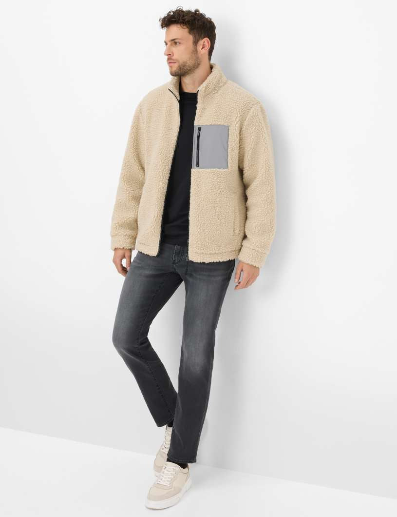 Teddy-Jacke SCOTT - 96-cream - Beige