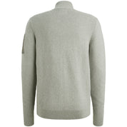 Strickpullover aus Baumwolle - 921-Light Grey Melee - Grau