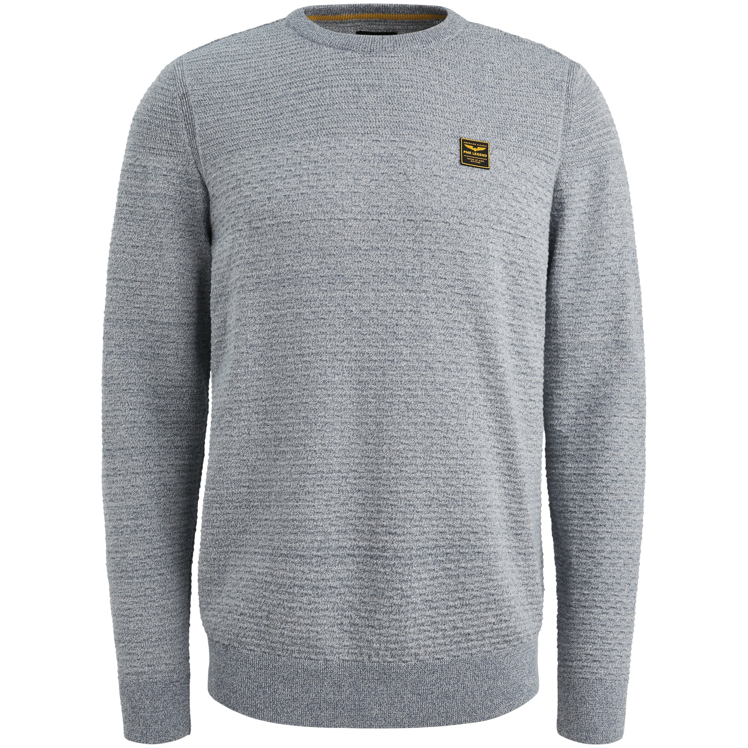 Strickpullover aus Baumwolle - 5301-Vintage Indigo - Blau