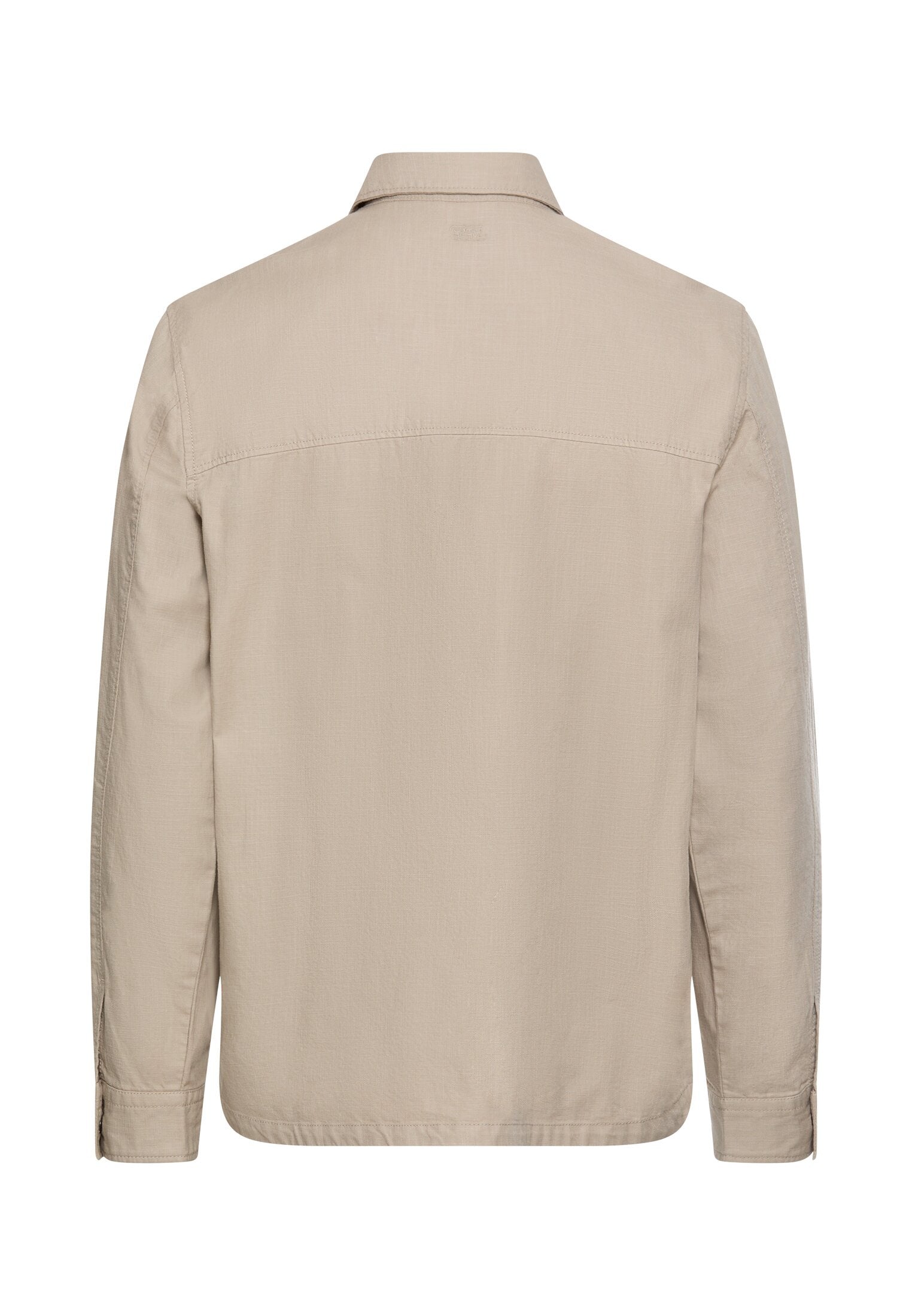Overshirt aus Baumwolle - 17-Light Beige - Beige