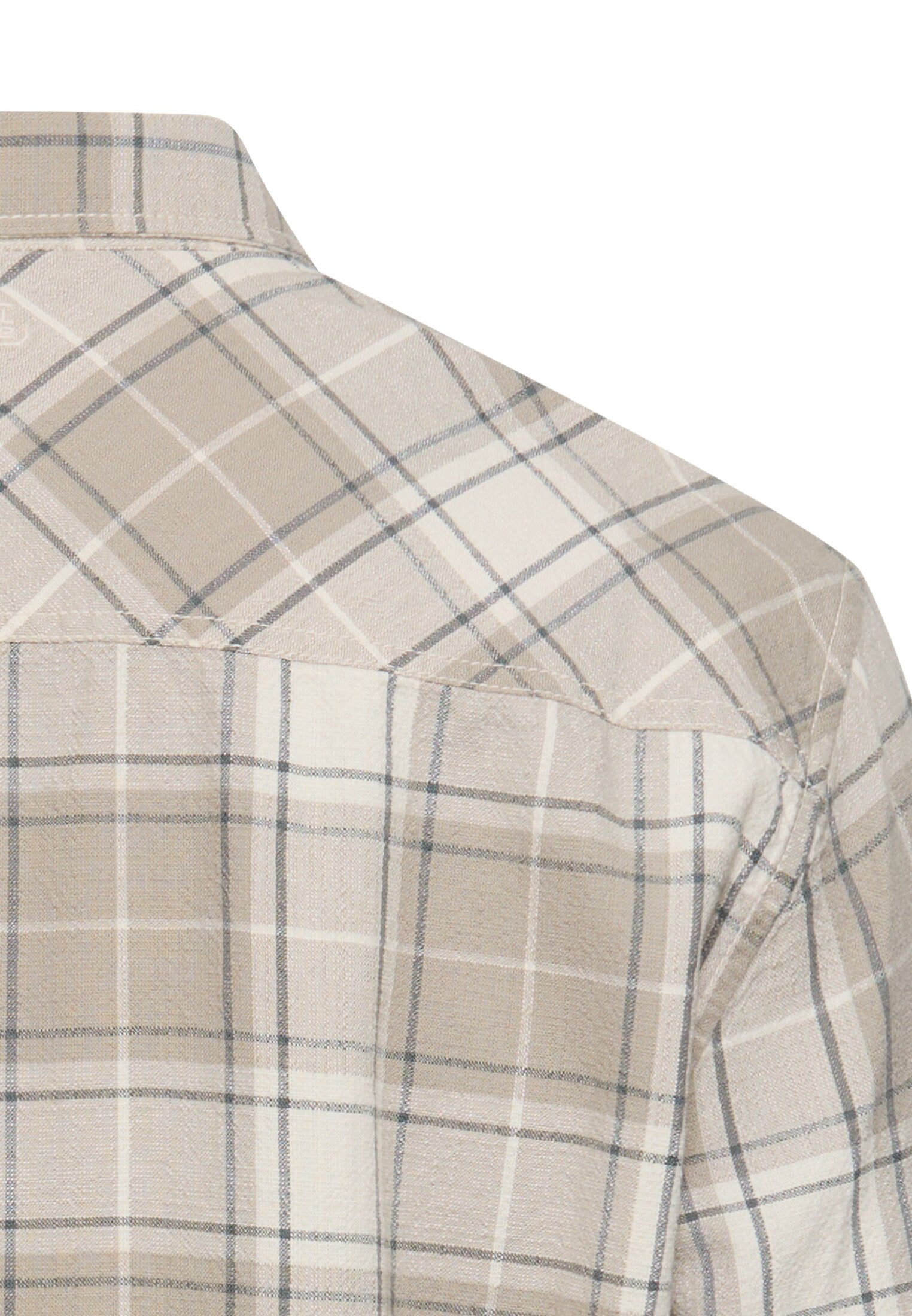 Freizeithemd Regular Fit - 45-Stormy Blue - Beige