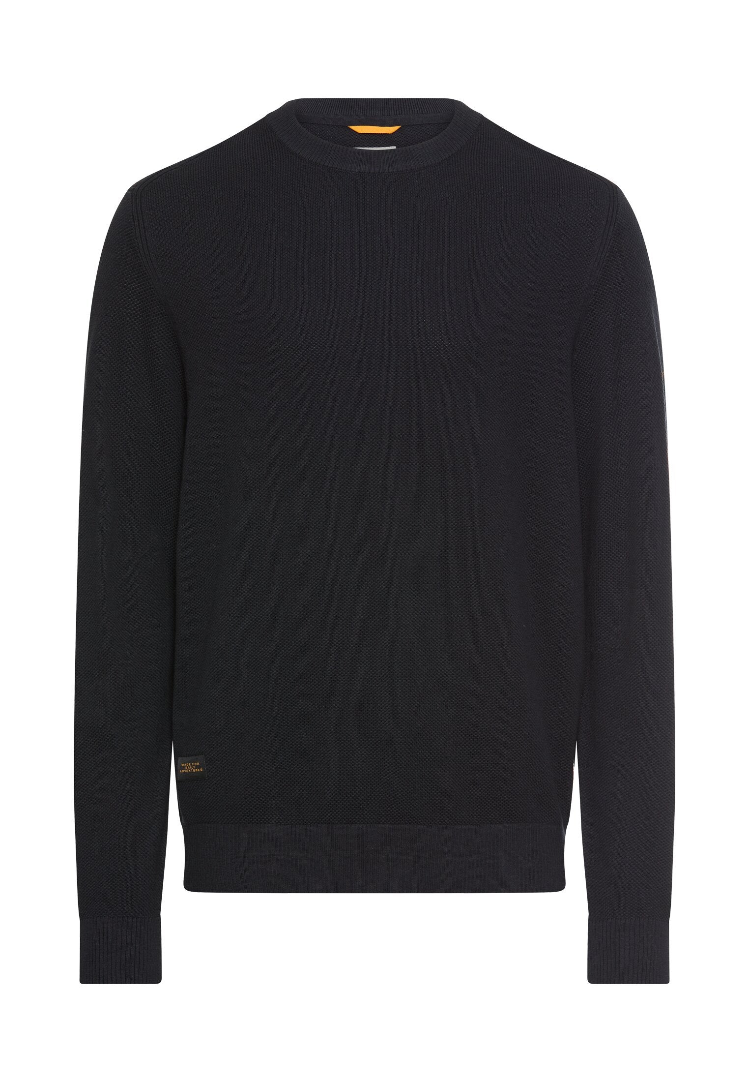 Strickpullover aus Baumwolle - 48-Dark Navy - Blau