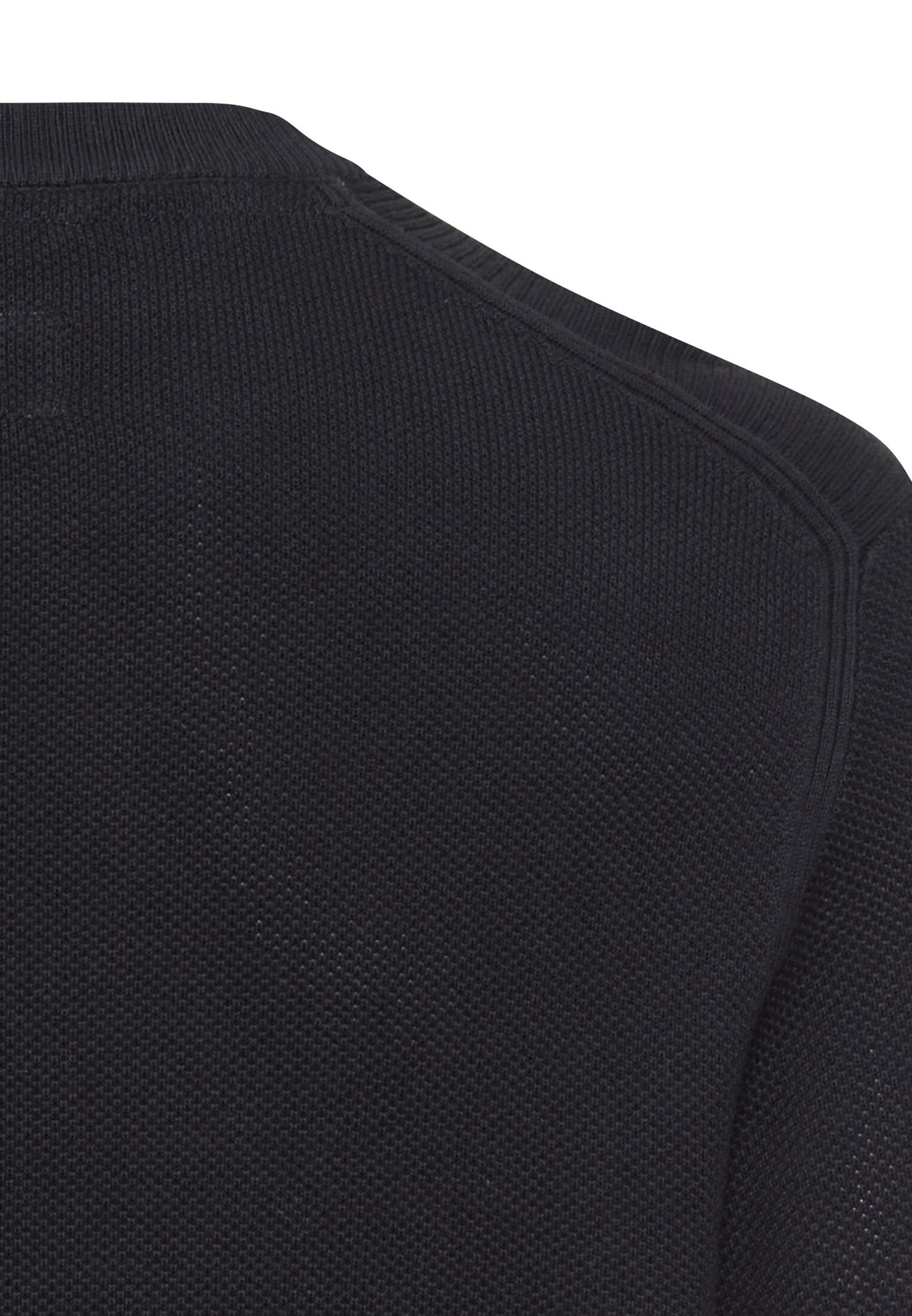 Strickpullover aus Baumwolle - 48-Dark Navy - Blau