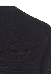 Strickpullover aus Baumwolle - 48-Dark Navy - Blau