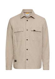 Overshirt aus Baumwolle - 17-Light Beige - Beige