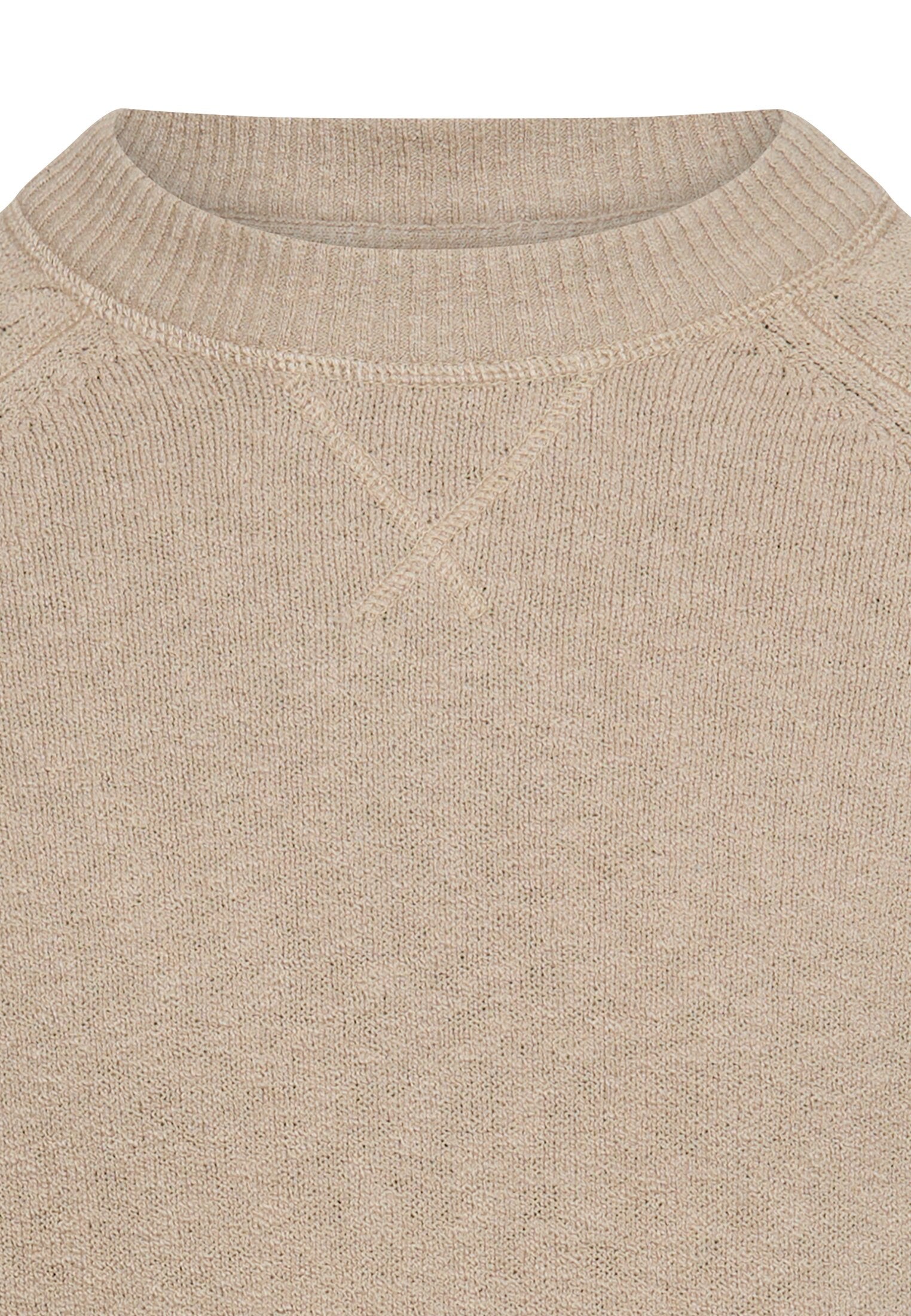 Strickpullover aus Baumwollmix - 17-Light Beige - Beige