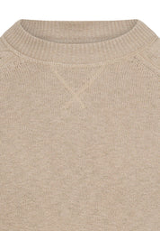 Strickpullover aus Baumwollmix - 17-Light Beige - Beige