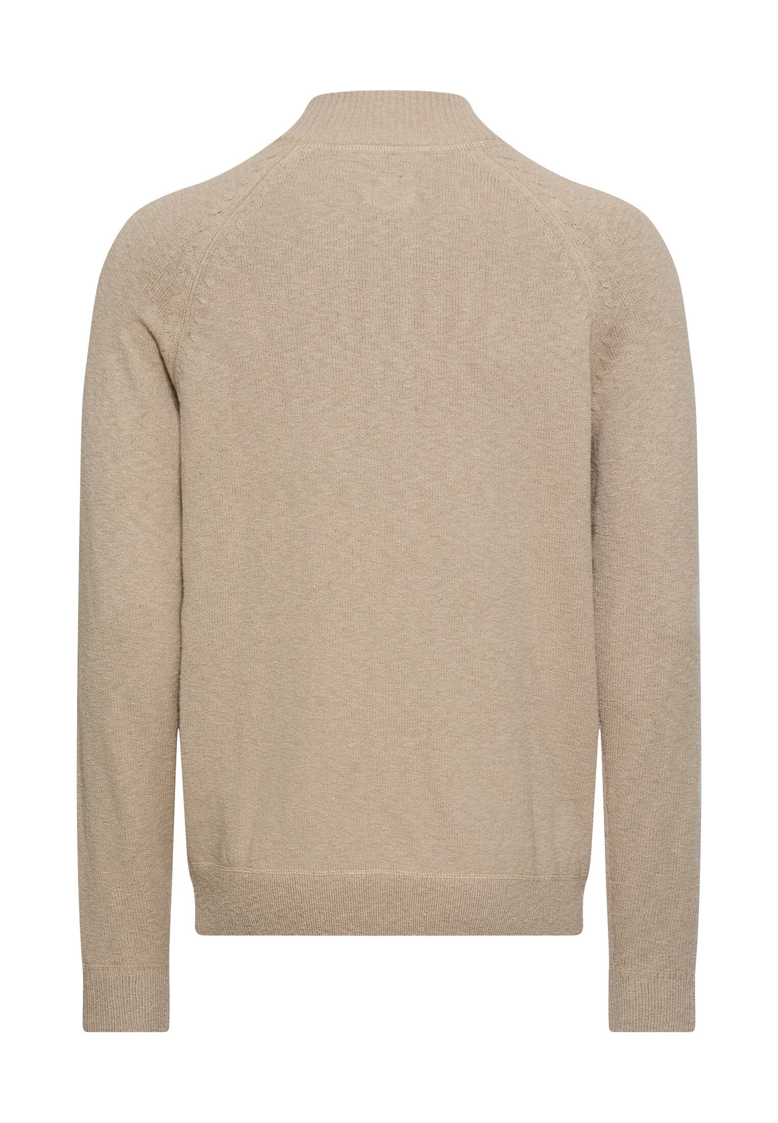 Strickjacke aus Baumwollmix - 17-Light Beige - Beige