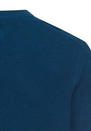 Strickpullover aus Baumwolle - 46-Lyons Blue - Blau