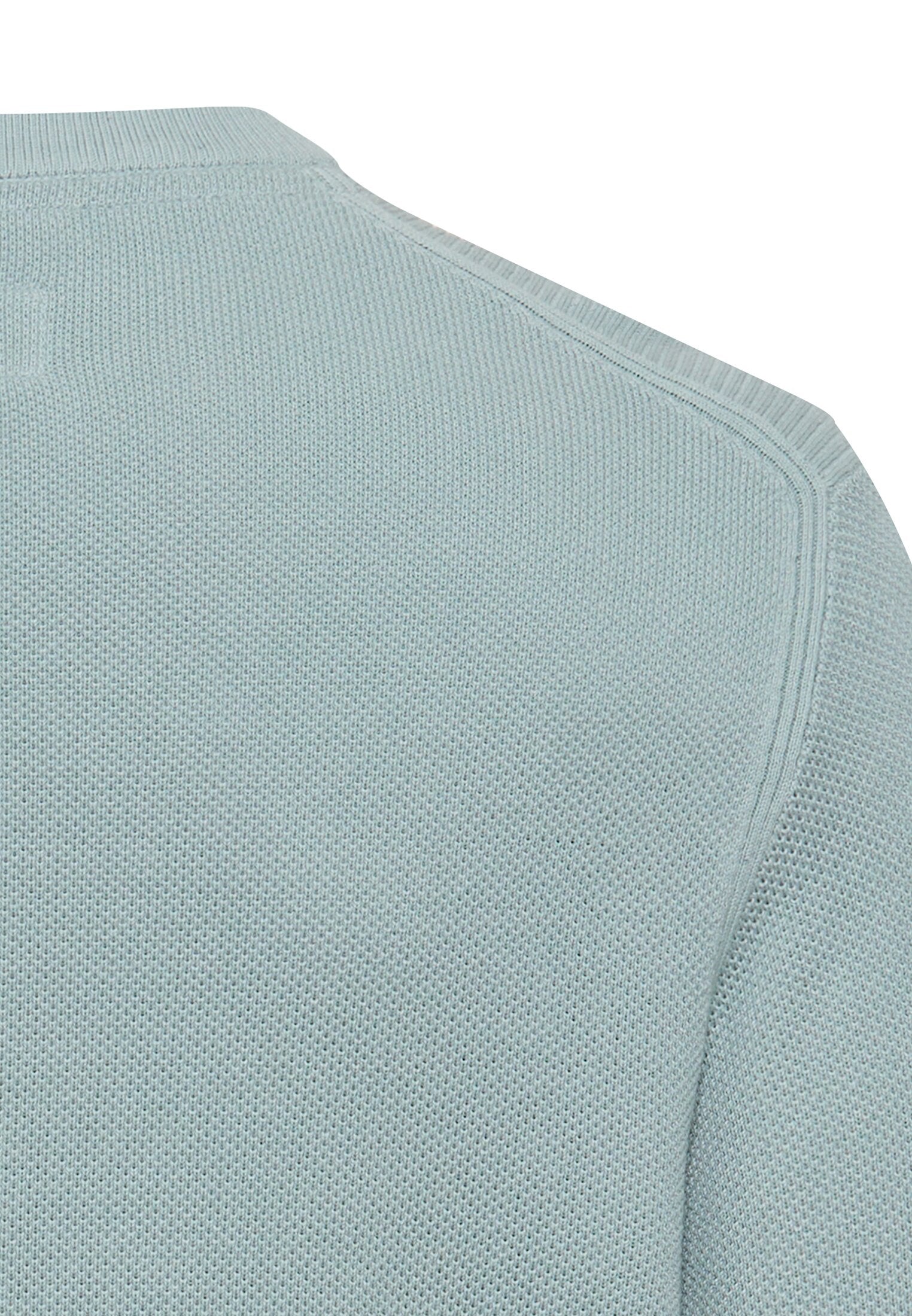 Strickpullover aus Baumwolle - 43-Aqua Blue - Blau