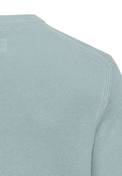 Strickpullover aus Baumwolle - 43-Aqua Blue - Blau