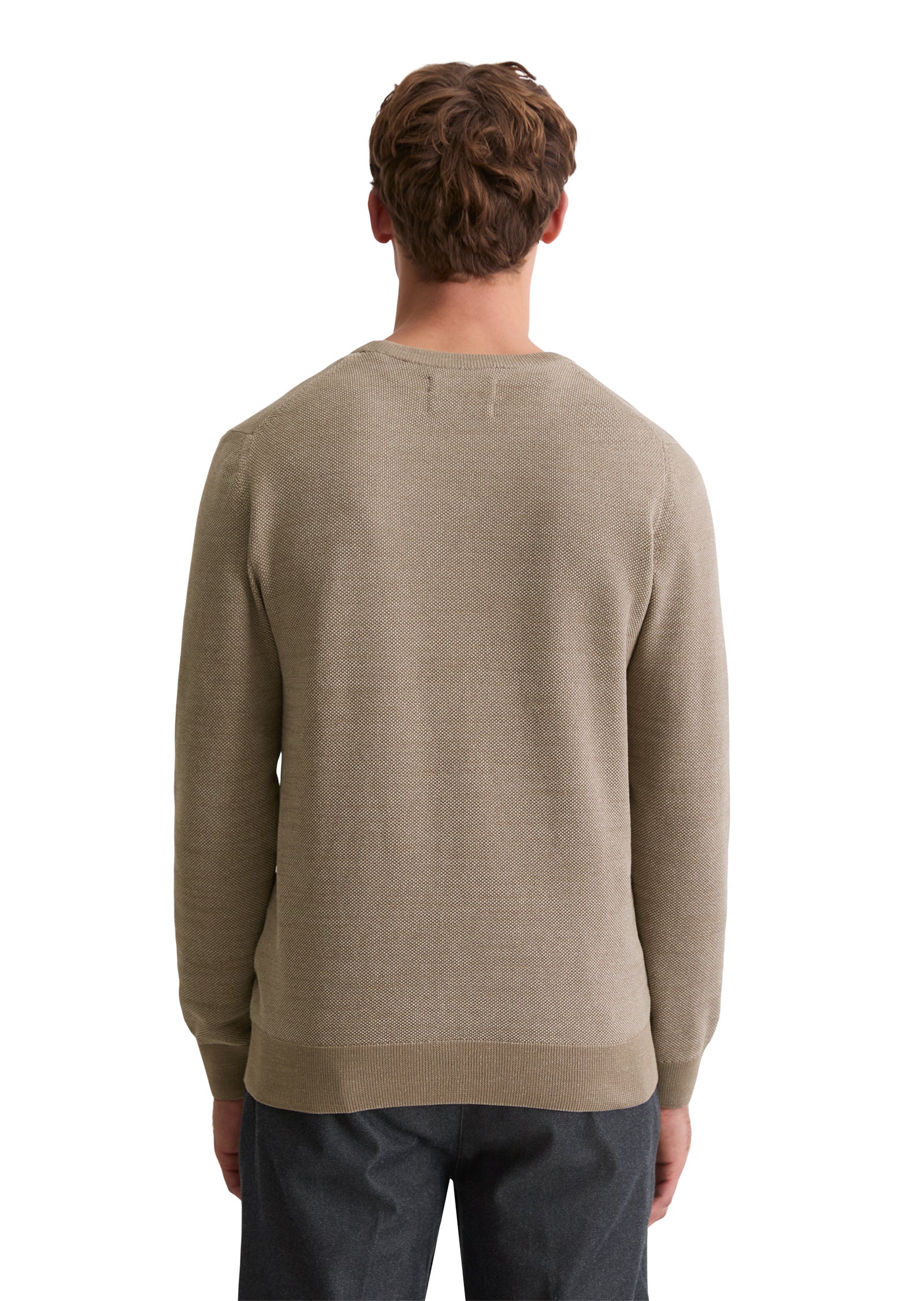 Strickpullover aus Baumwolle - Z72-mercy pavestone - Braun