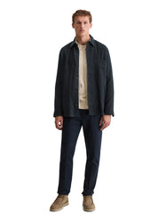 Overshirt aus Baumwolle - 898-dark navy - Blau