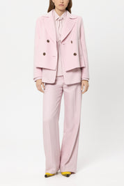 Cabanjacke aus Viskosemix - 426 - Rosa