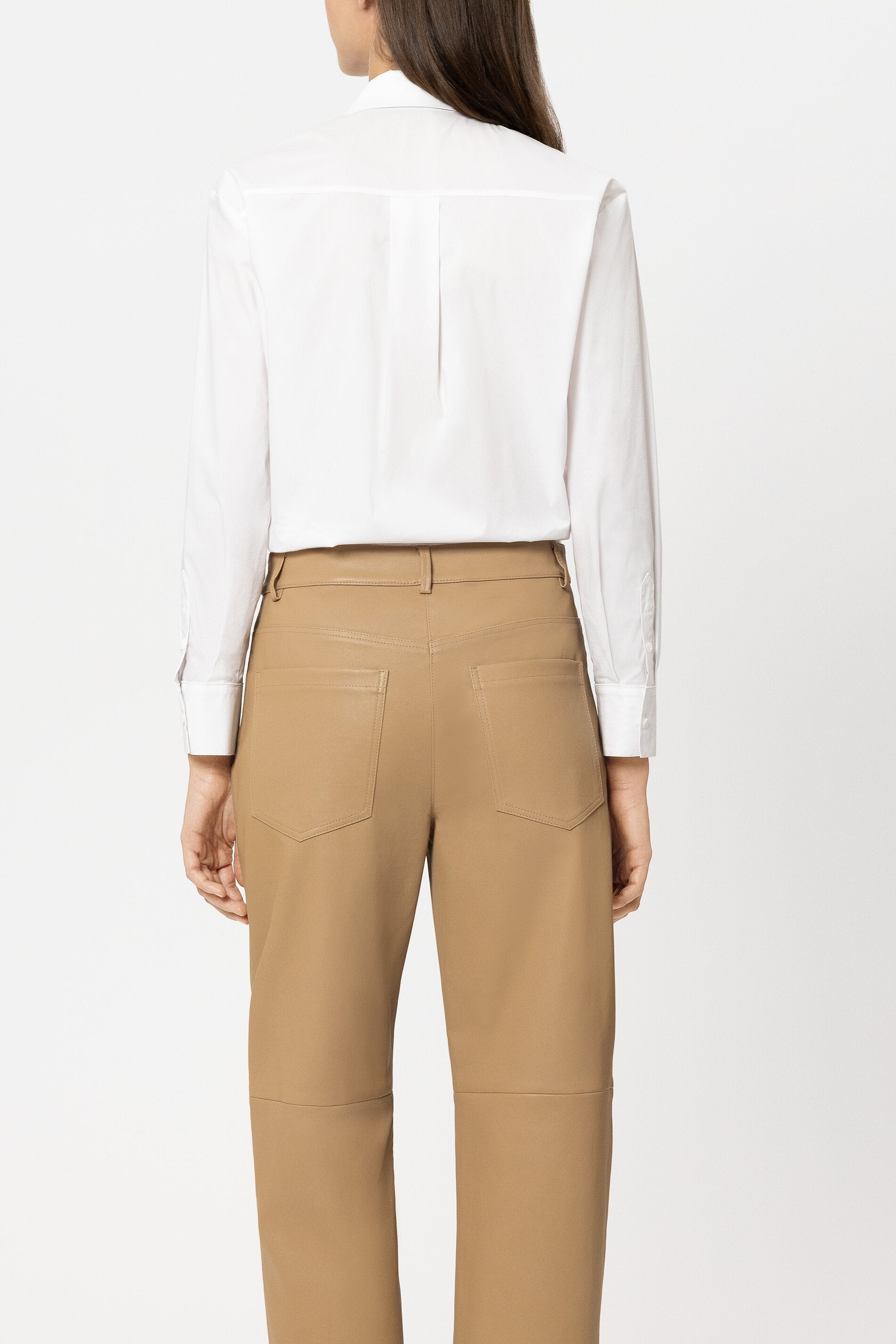 Bluse aus Baumwollmix - 100 - Weiß