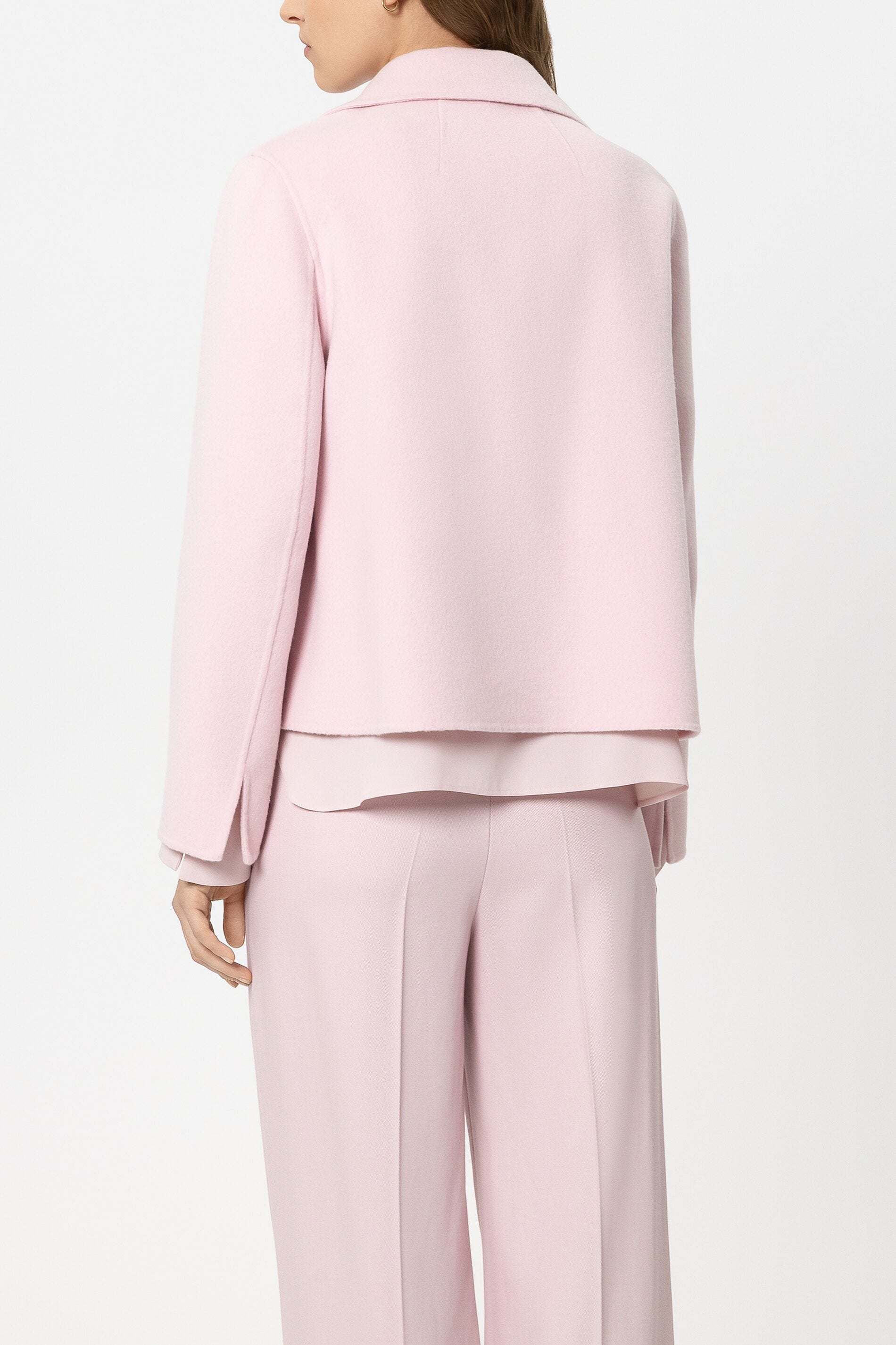 Cabanjacke aus Viskosemix - 426 - Rosa