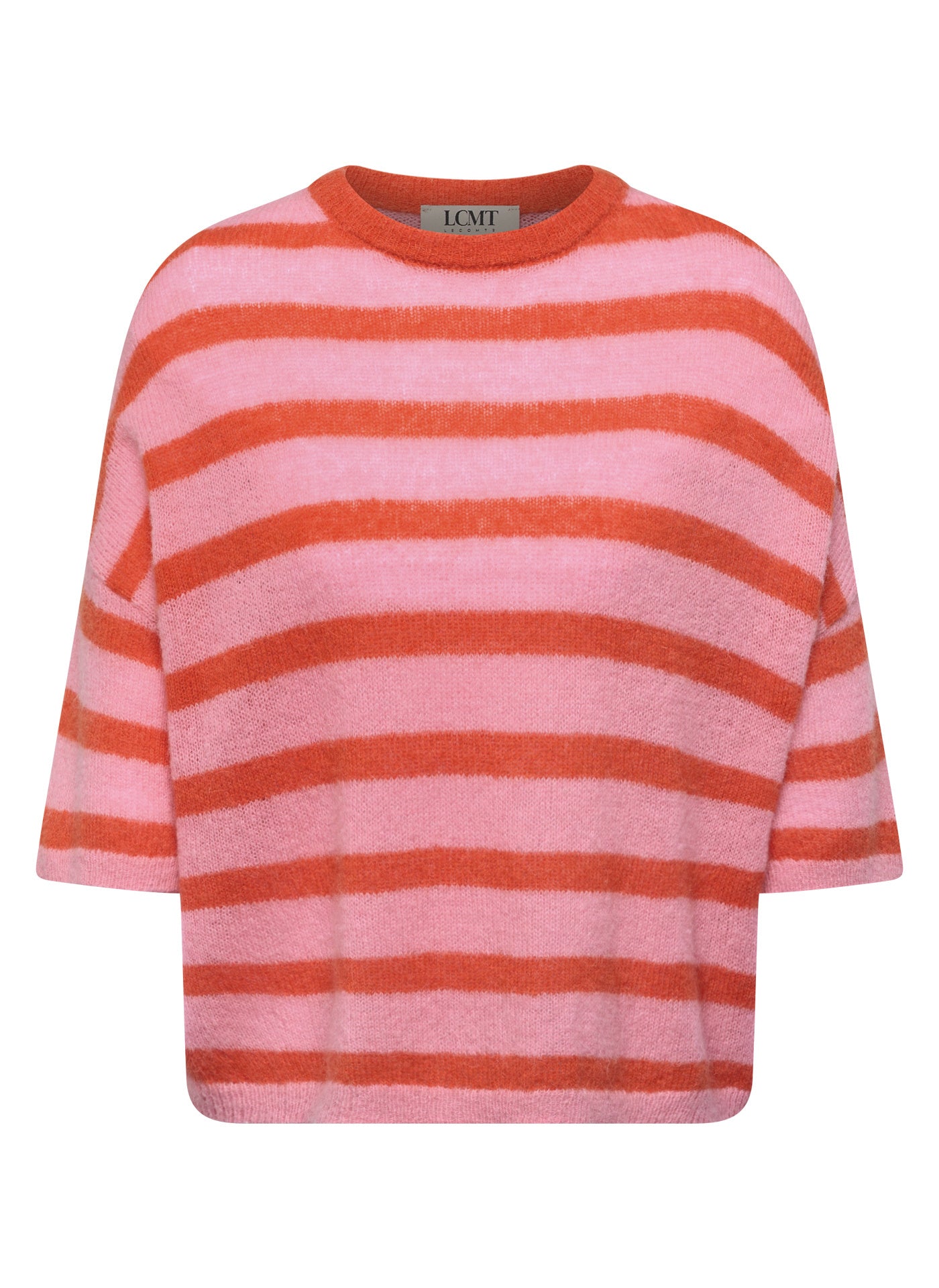 Strickpullover aus Alpakamix - 6253-HUMMER - Pink