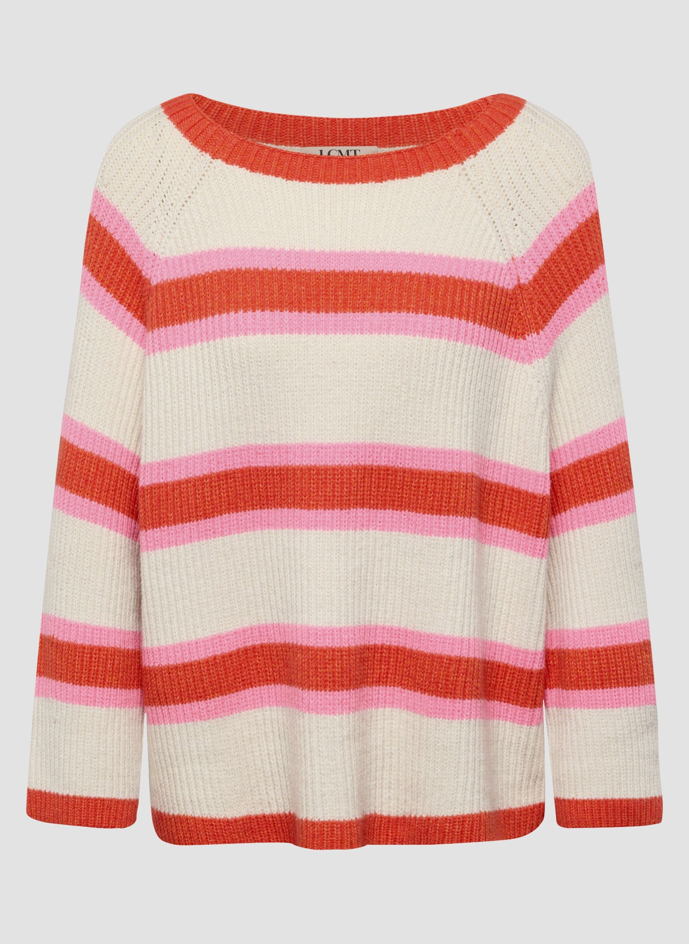 Strickpullover aus Baumwollmix - 6253-HUMMER - Rosa