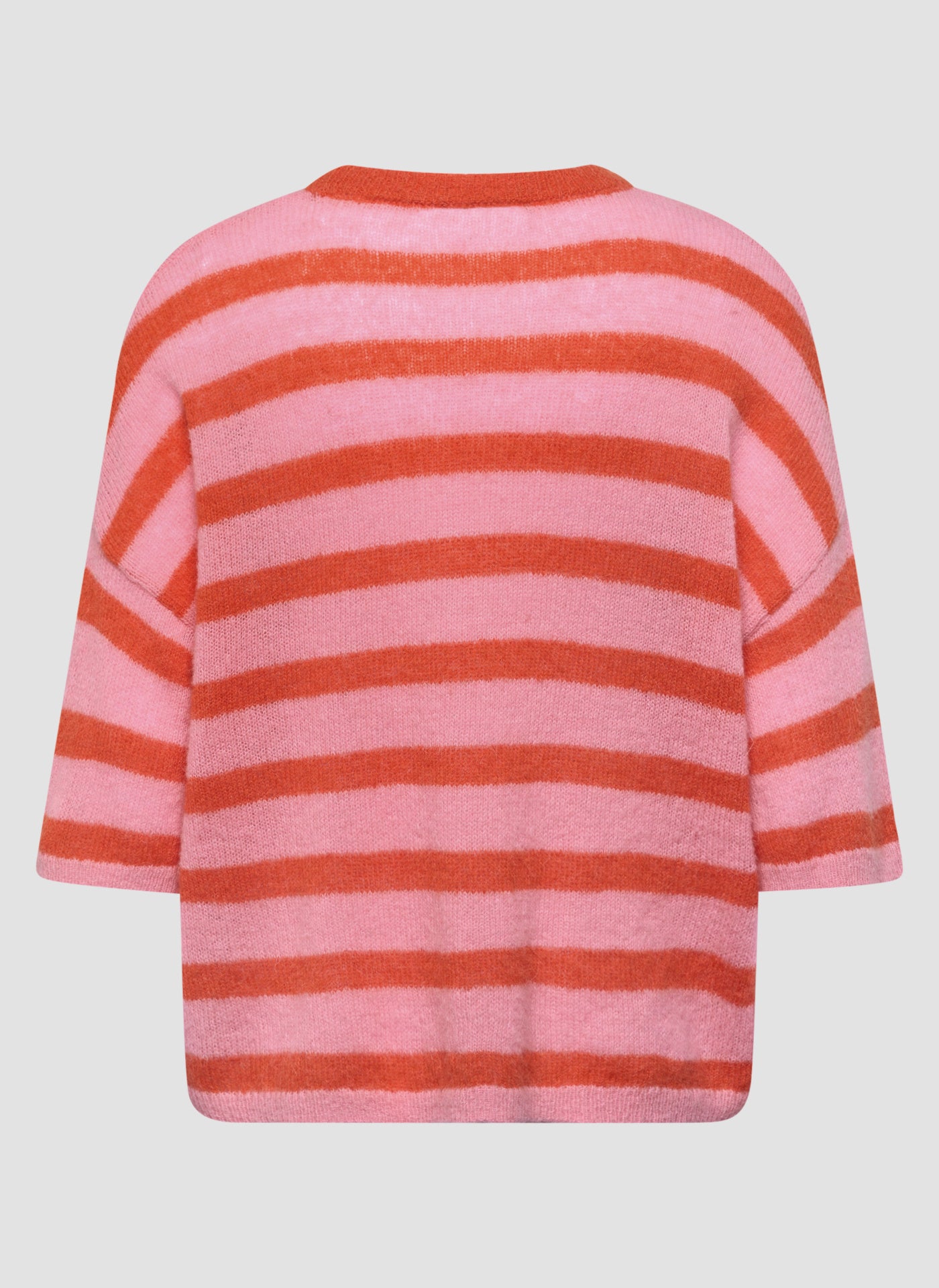 Strickpullover aus Alpakamix - 6253-HUMMER - Pink